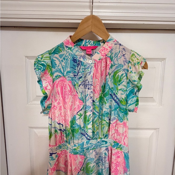 Lilly Pulitzer Bohemian Queen size 6 Palm Beach Maxi - Picture 2 of 8